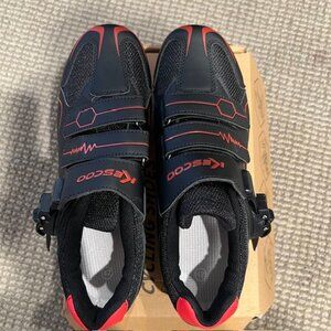 KESCOO UNISEX CYLING SHOES COMPATIBLE WITH PELETON M8 W9.5 NIB